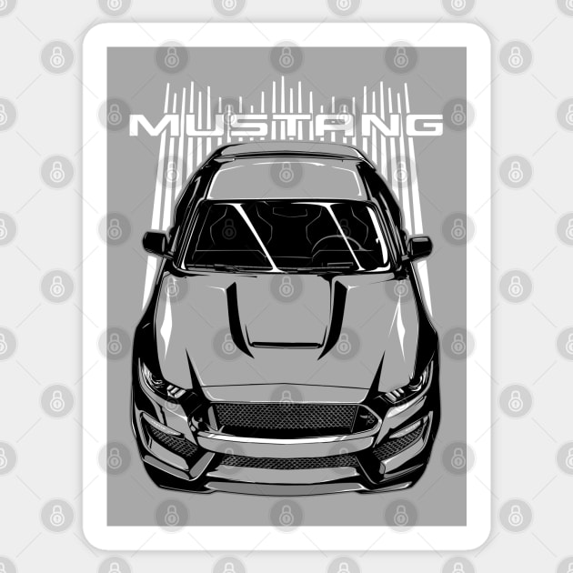 Mustang S550 - Bright Transparent/Multi Color Sticker by V8social